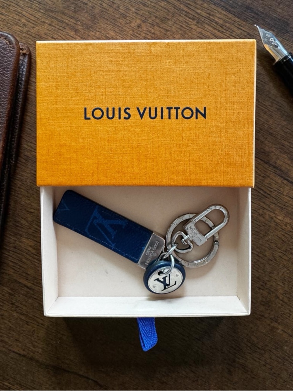 Louis Vuitton Blue Neo Bag Charm/Keychain